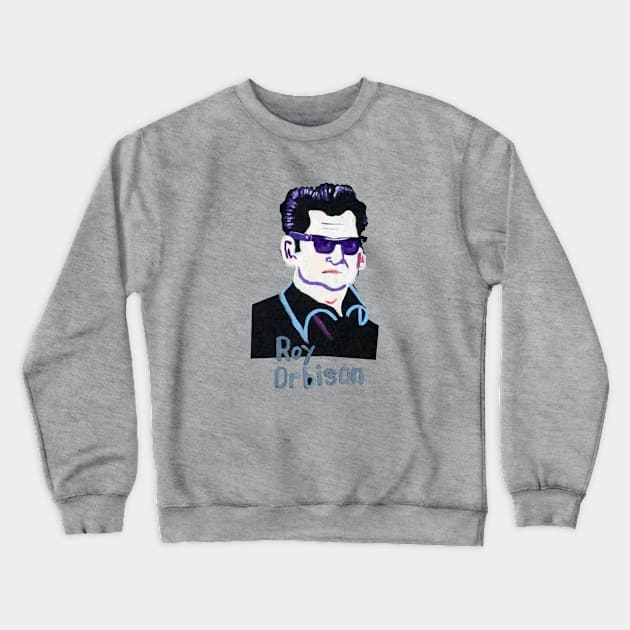 Roy Orbison Crewneck Sweatshirt by SPINADELIC